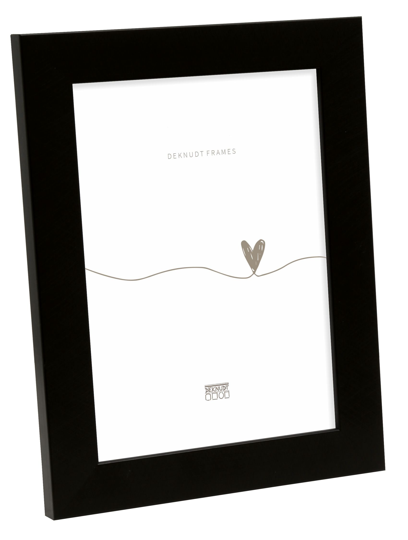 Deknudt Fotokader Zwart 18x24 cm