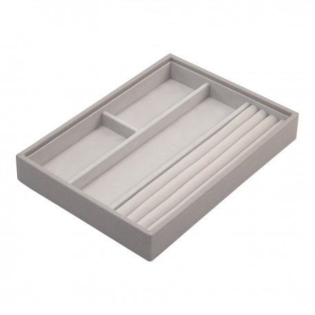 Stackers Juwelendoos Classic 4 Section Taupe 18x25x3.7 cm