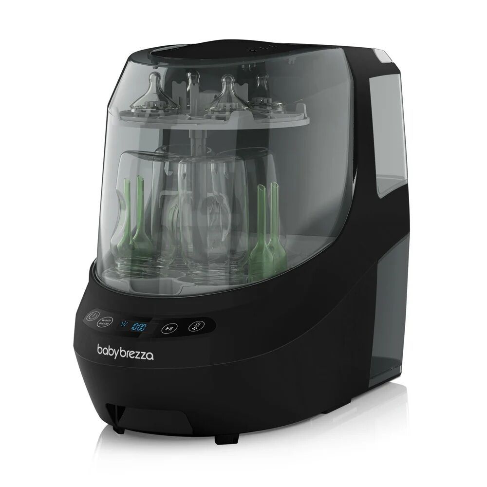 Baby Brezza Bottle Washer Pro-Sterilisator voor Flessen-Bekers-Accessoires - Zwart