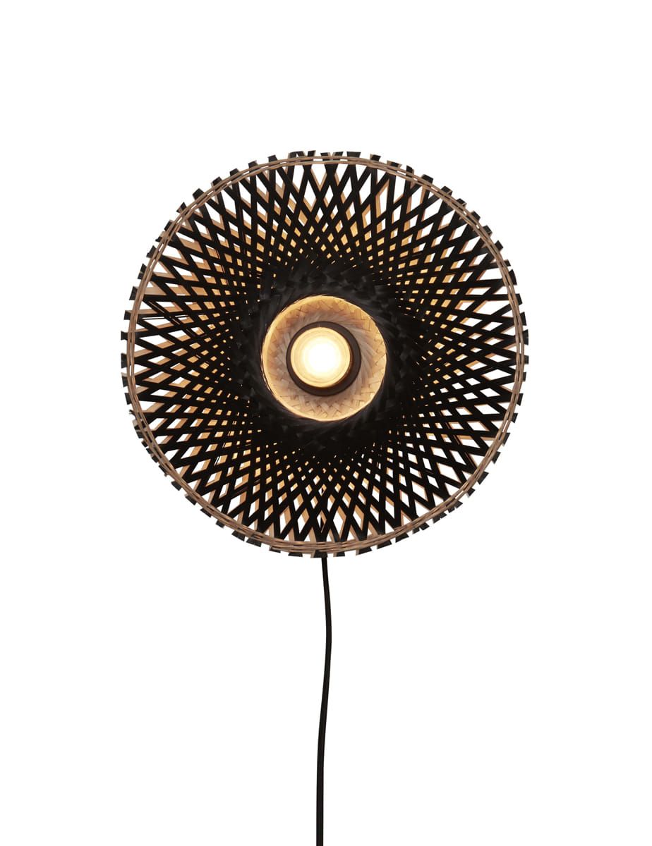 Good & Mojo Kalimantan Wandlamp Zwart