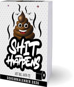 Scheurkalender 2026 - Shit Happens