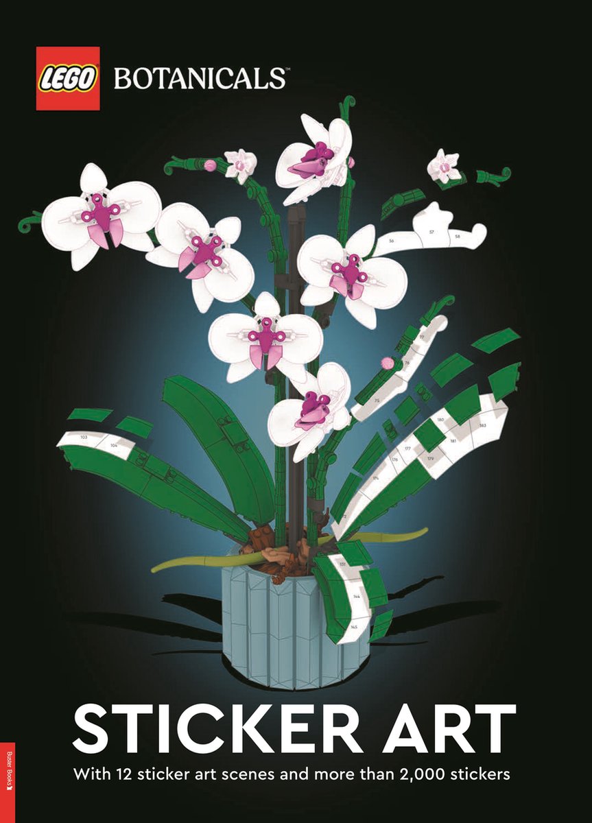 LEGO Books Botanicals Stickerboek