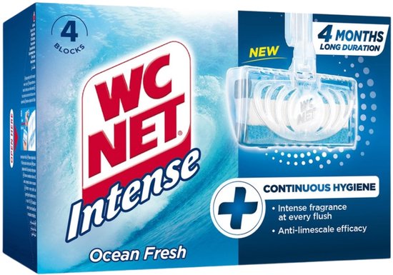 WC-Net Wc Blok 4X34 g Intense Ocean Fresh
