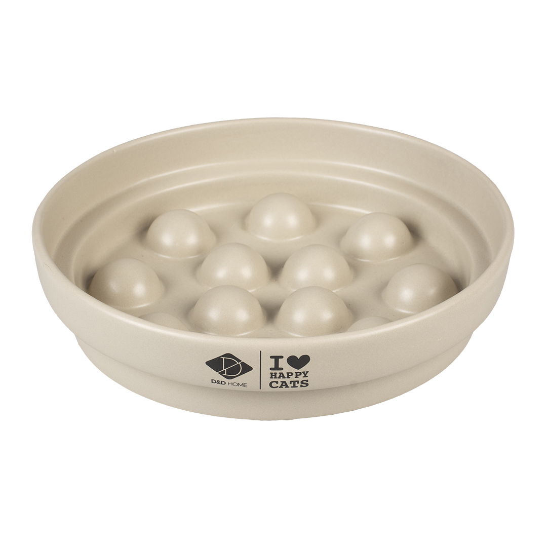 Sue Slow Feeder Stip 750 ml Wit Anneleen Bru - 20x20x4.5 cm