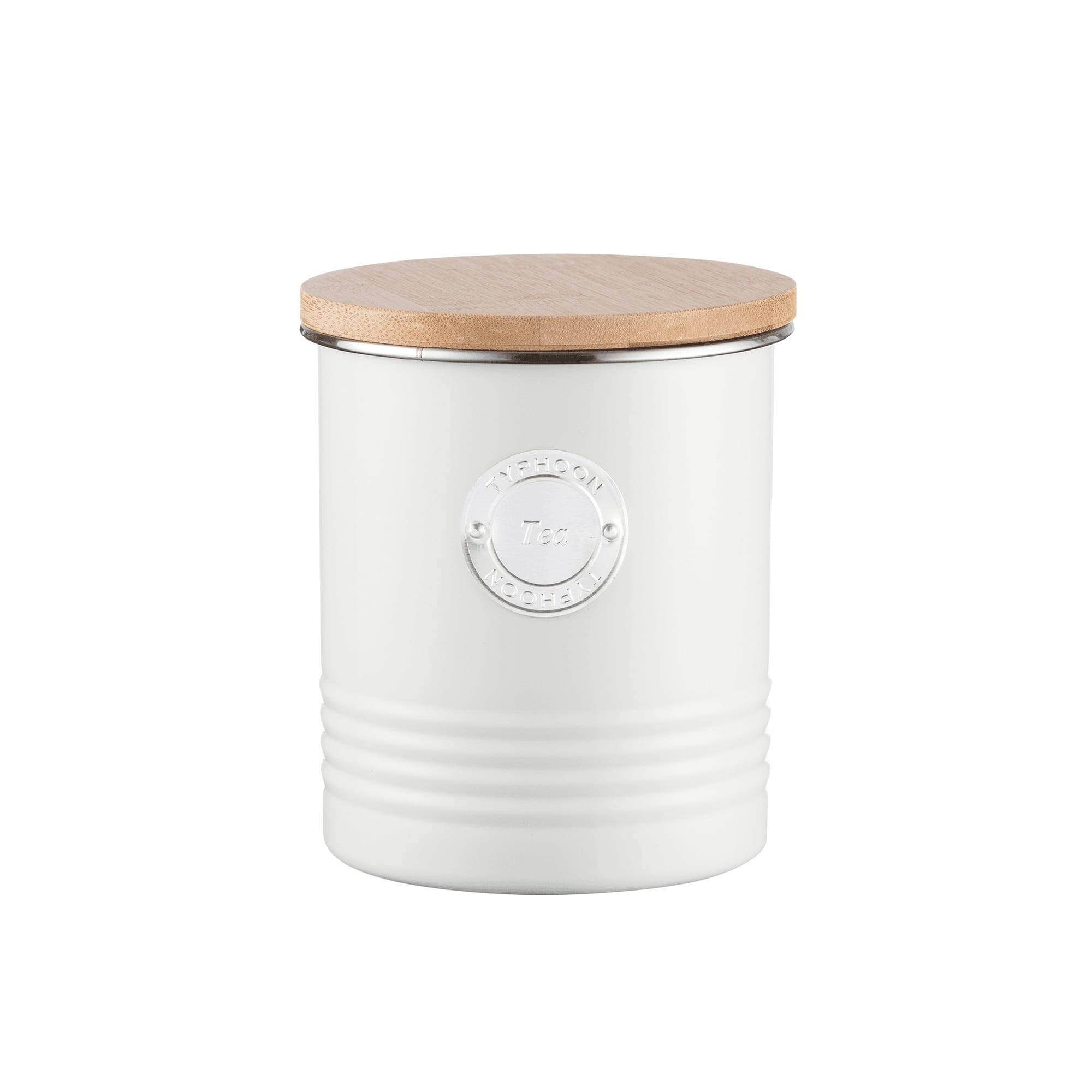 Typhoon Voorraadpot voor Thee Living 12x14 cm - Gebroken Wit - 1l