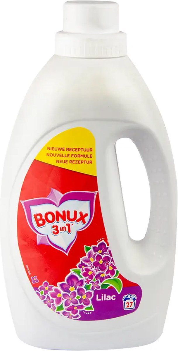 Bonux Wasmiddel Vloeibaar Lilac 27 scoops - 1.485 l