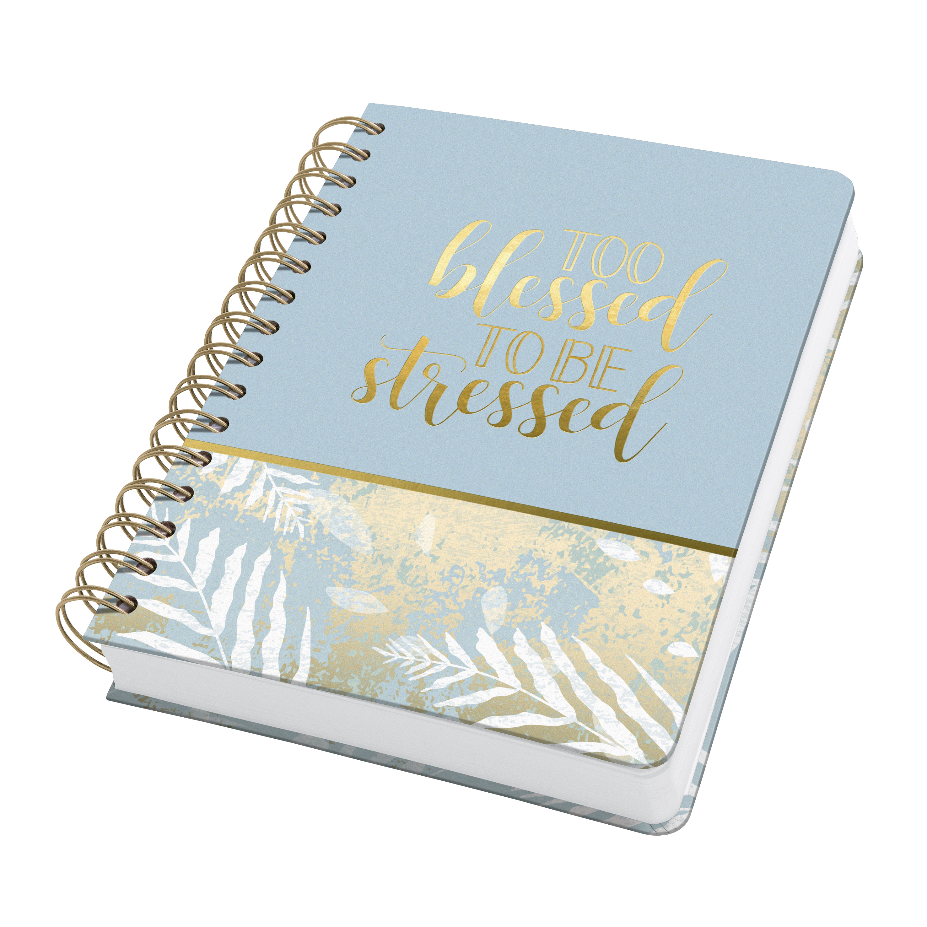 Sigel Notitieboek Jolie Inspire A5 Heavenly Leaves - Spiraal - Punt-Gelijnd