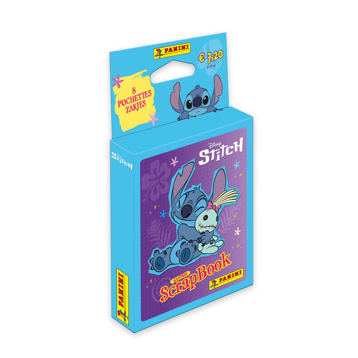 Panini Blister 8 Stickerzakjes Stitch 2