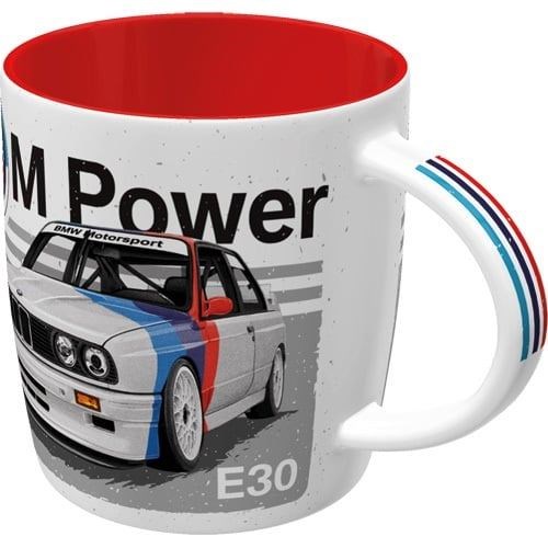 Nostalgic Art Mok 330ml BMW M Power Car - 9.3x11.7 cm