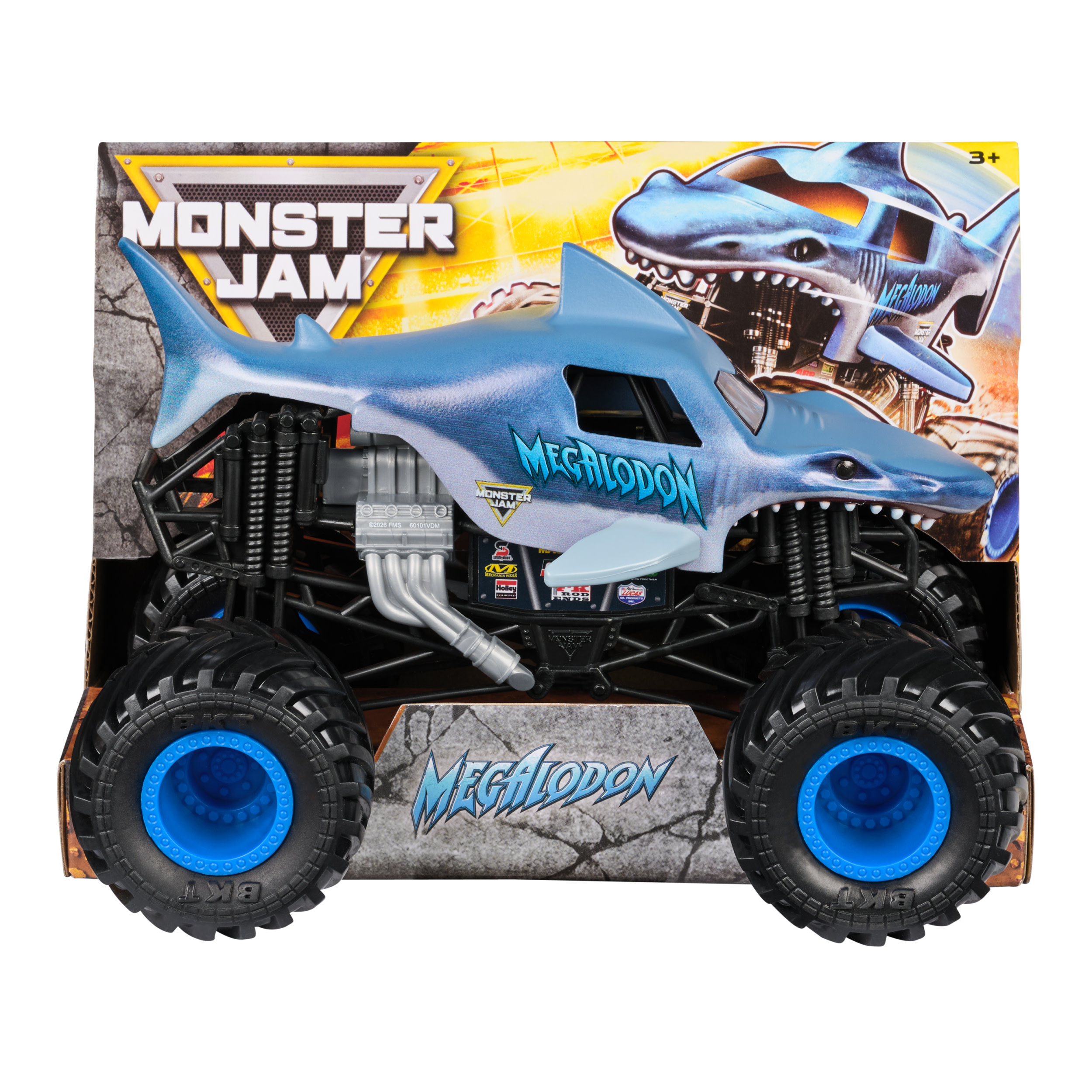 Monster Jam Metalen 1:24 Truck - Magalodon