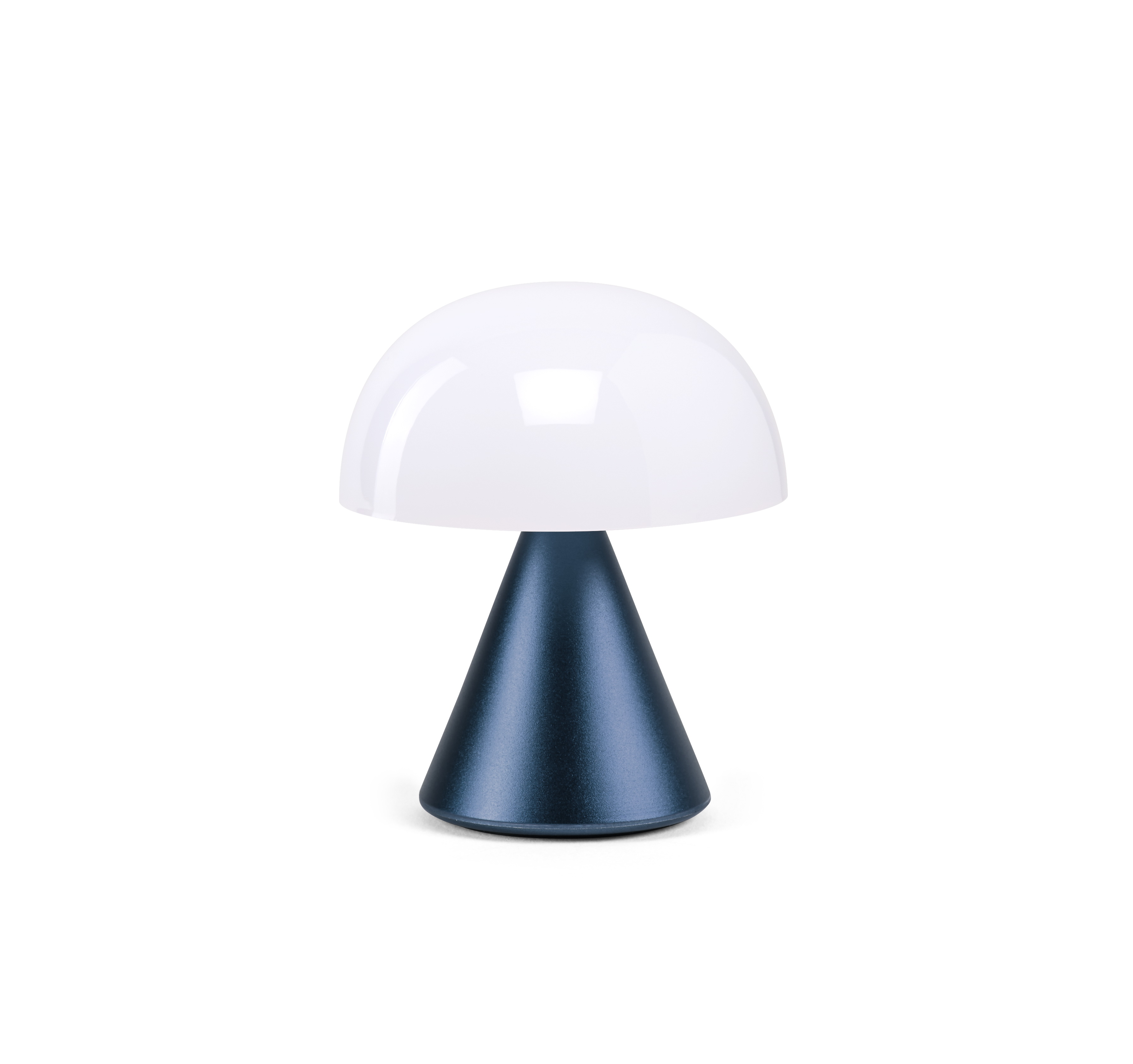 Lexon Mina S Mini Tafellamp LED 7x8.3cm - Donkerblauw - met Dimmer