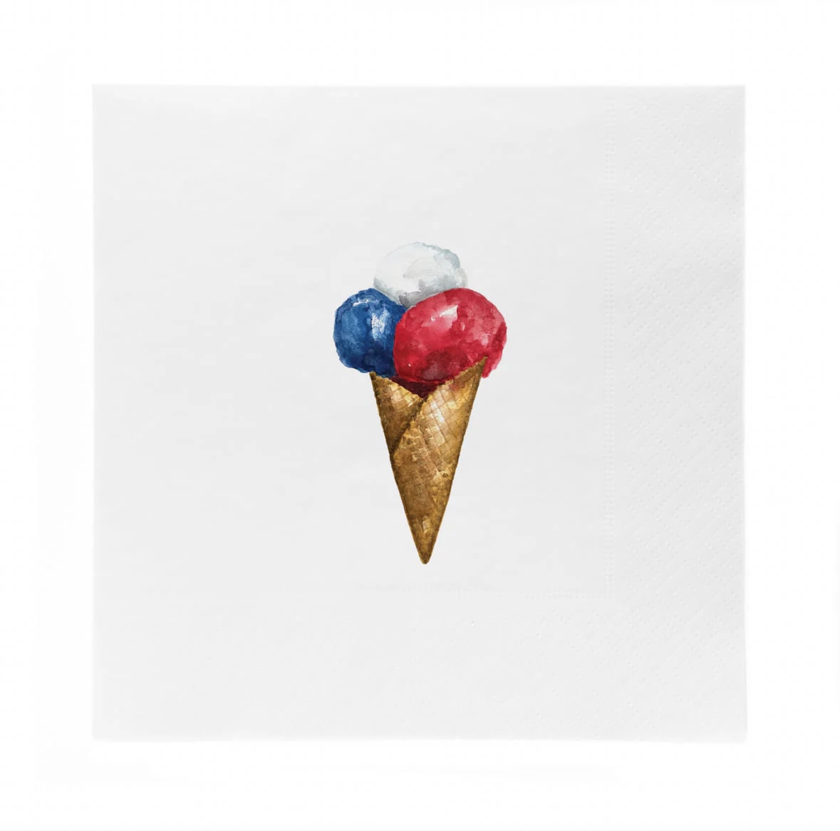 Sögne Lunchservetten Ice Cream 16x16 cm 20 stuks