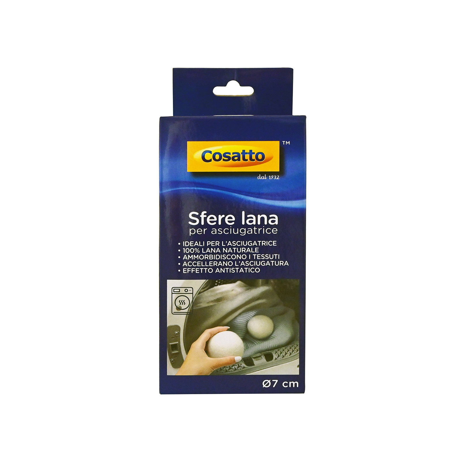 Voila Cosatto Droogballen 7cm 2 stuks - Wol