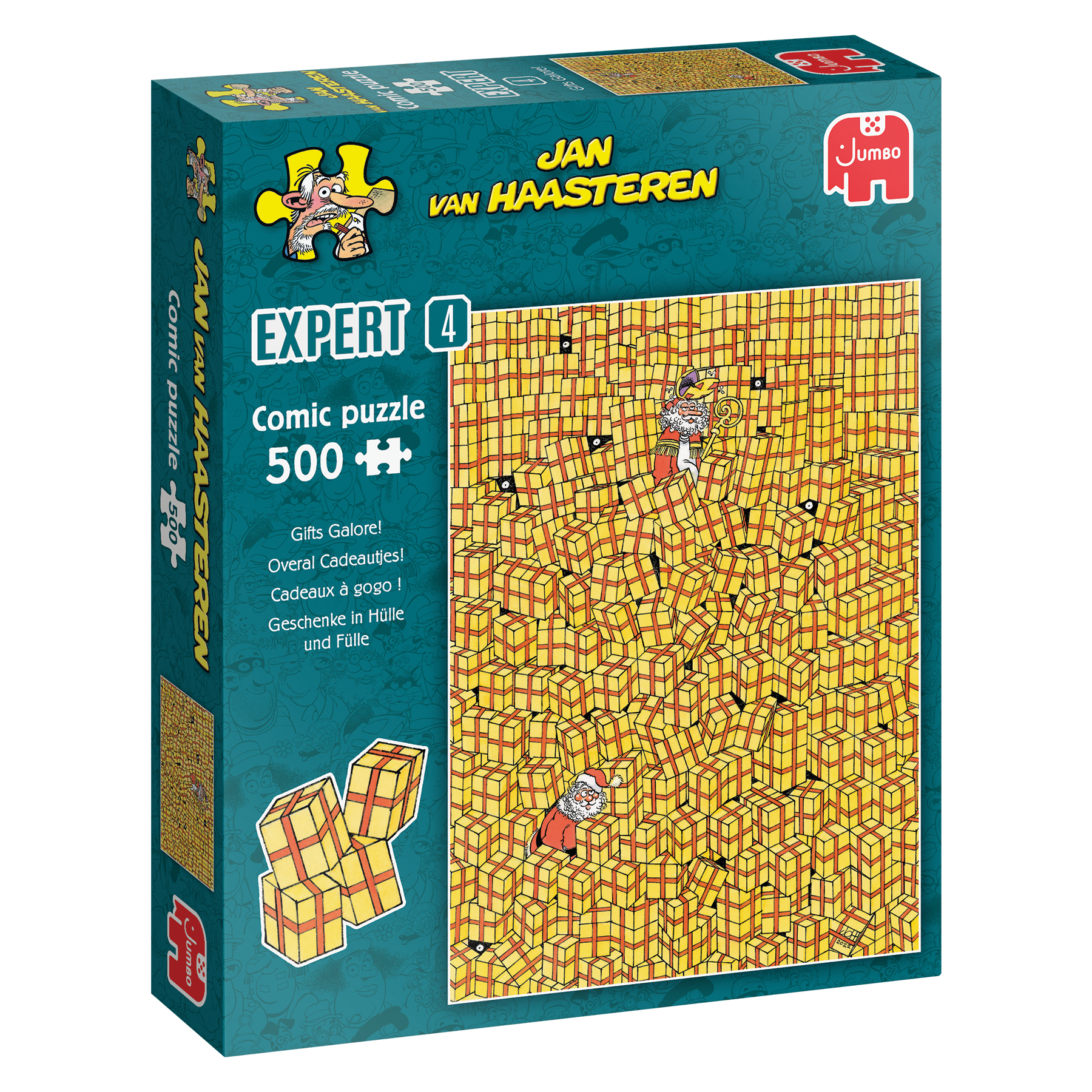 Jan van Haasteren Expert Overal cadeautjes Puzzel 500 stuks