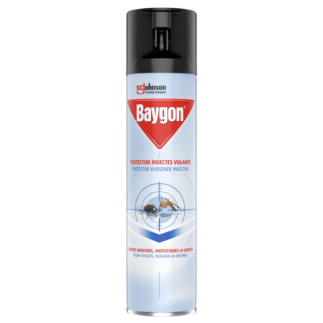 Baygon Protector Spray 400ml tegen alle vliegende Insecten en Wespen