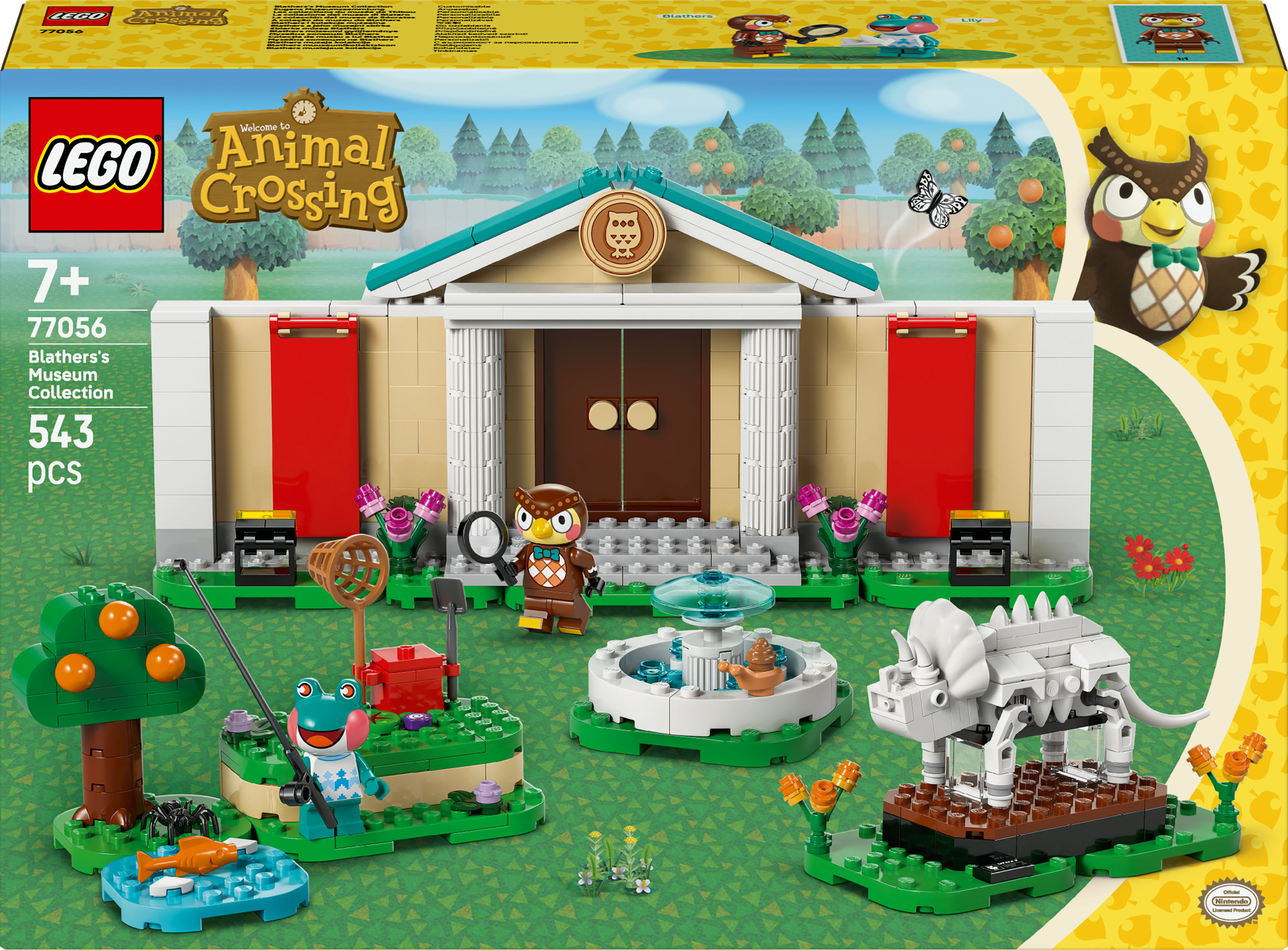 Lego Animal Crossing 77056 Blathers Museumcollectie