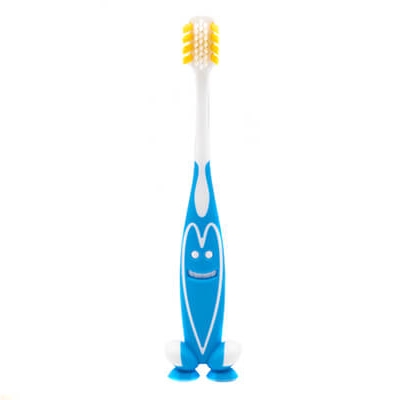 Better Toothbrush Tandenborstel Kids Happy Face Blauw
