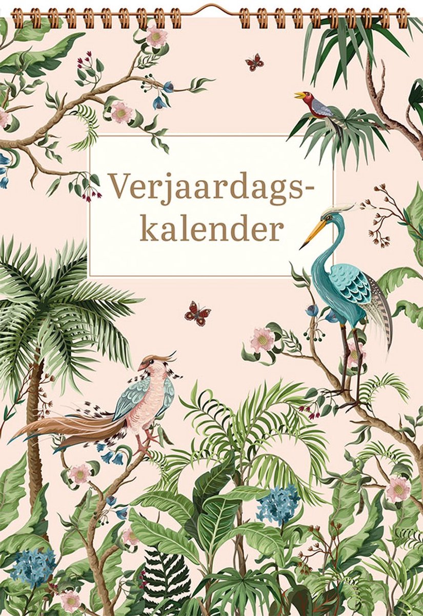 Verjaardagskalender Tropical
