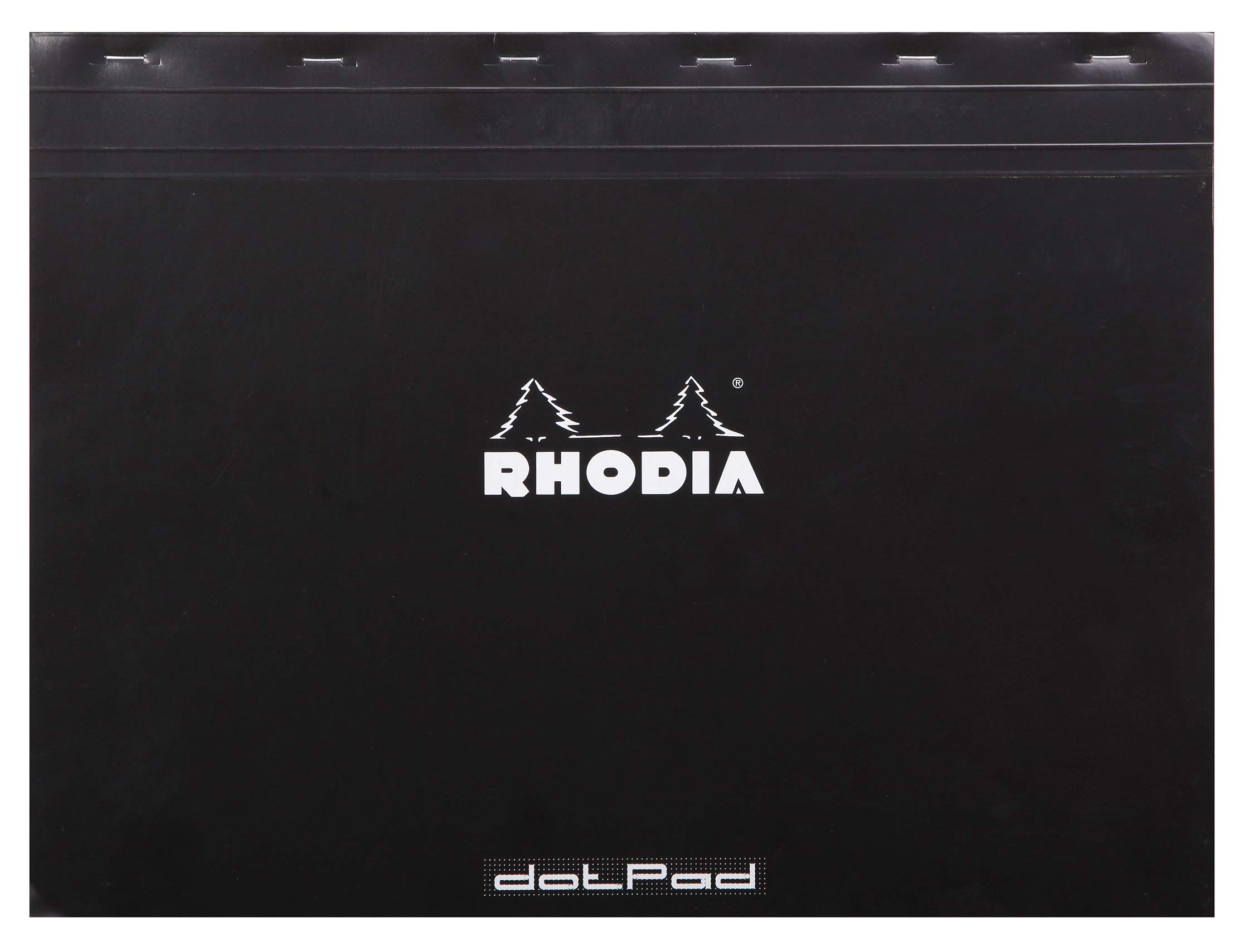 Rhodia Dotpad Notablok A3+ Geniet Zwart 5mm - 80gr - DOT - 80 Vel