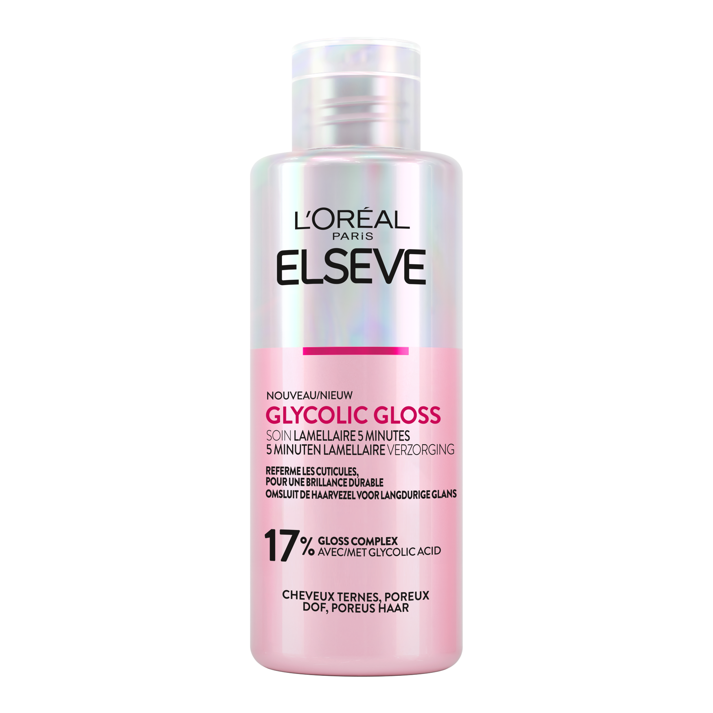 Elseve Haarverzorging Glycolic Gloss 5 Minutes Lamellar Care 200 ml