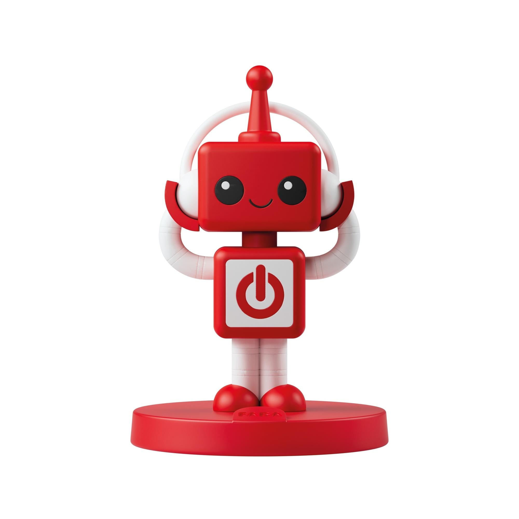 Faba Luisterfiguur  - Faba Me Rood - Figuur om zelf op te nemen