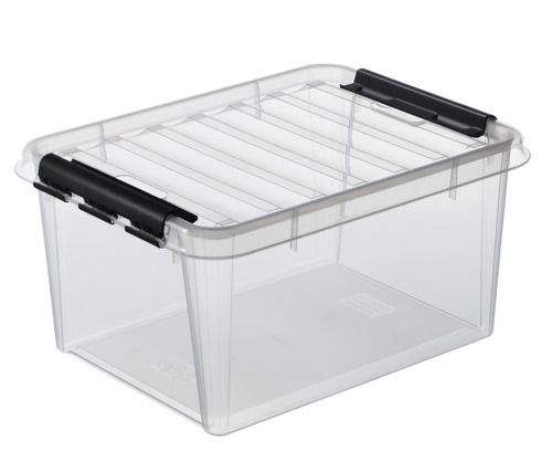 Smartstore Opbergbox Classic 15 met Deksel - 40x30x19 cm - Transparant - by Orthex