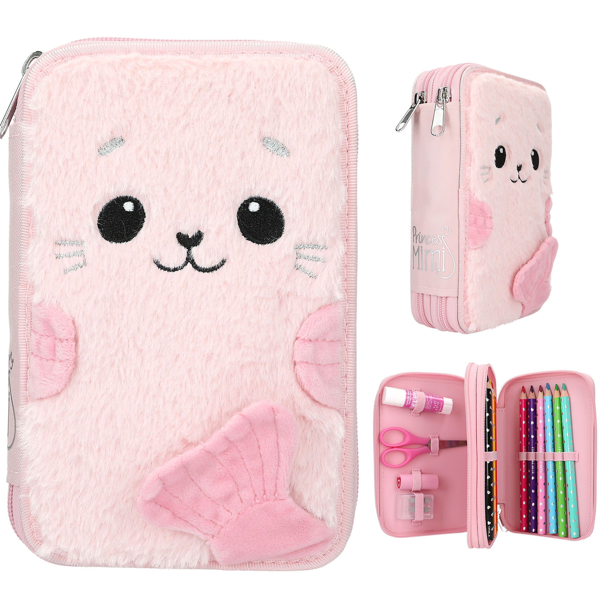Princess Mimi 2-Vaks Etui Hertrobby