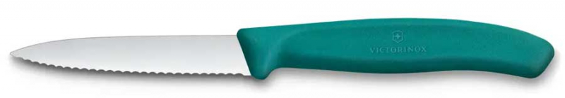 Victorinox Schilmes Groen 8cm - Gekarteld