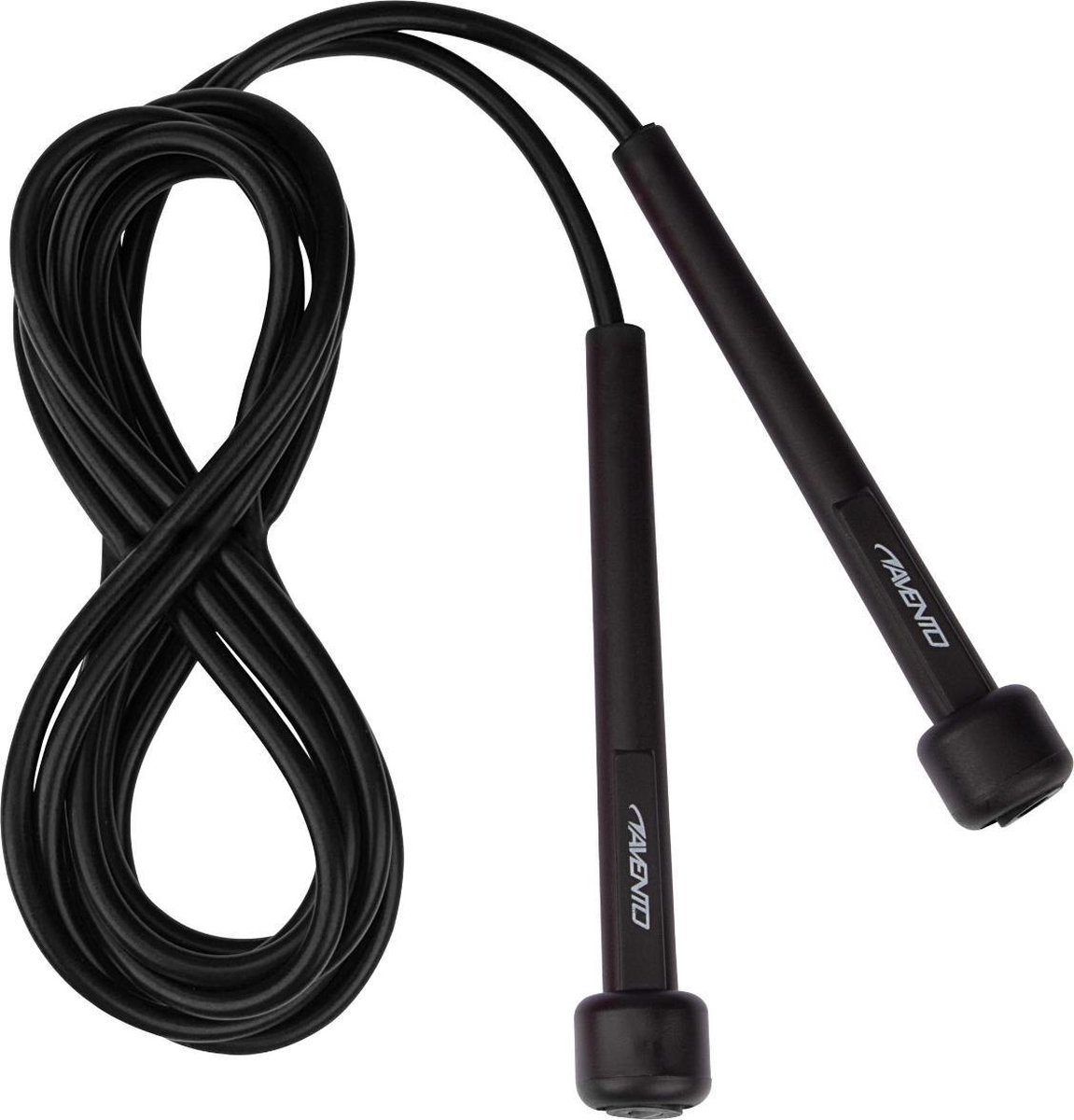 Avento Springtouw Basic Zwart Slim Grip
