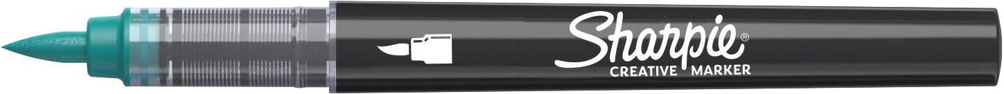 Sharpie Permanent Marker Creative Acrylic Borstelpunt Groen