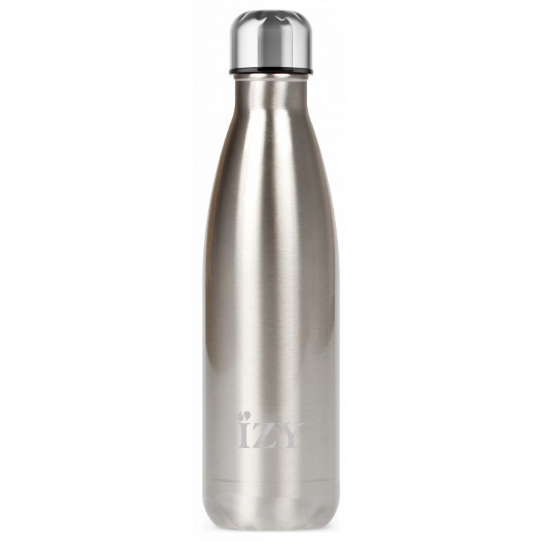 IZY Isoleerfles Zilver 500ml