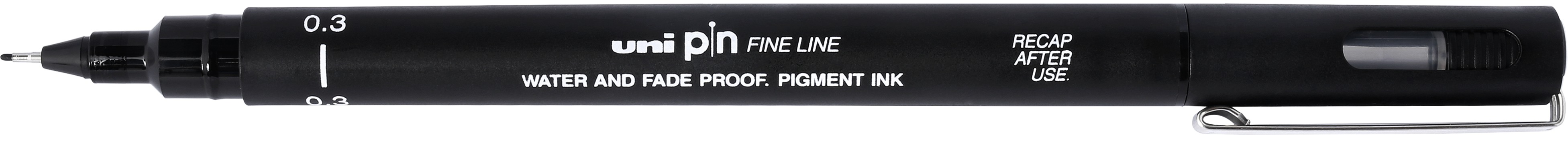 Uni-Ball Pigmentliner PIN 0.3 mm Zwart