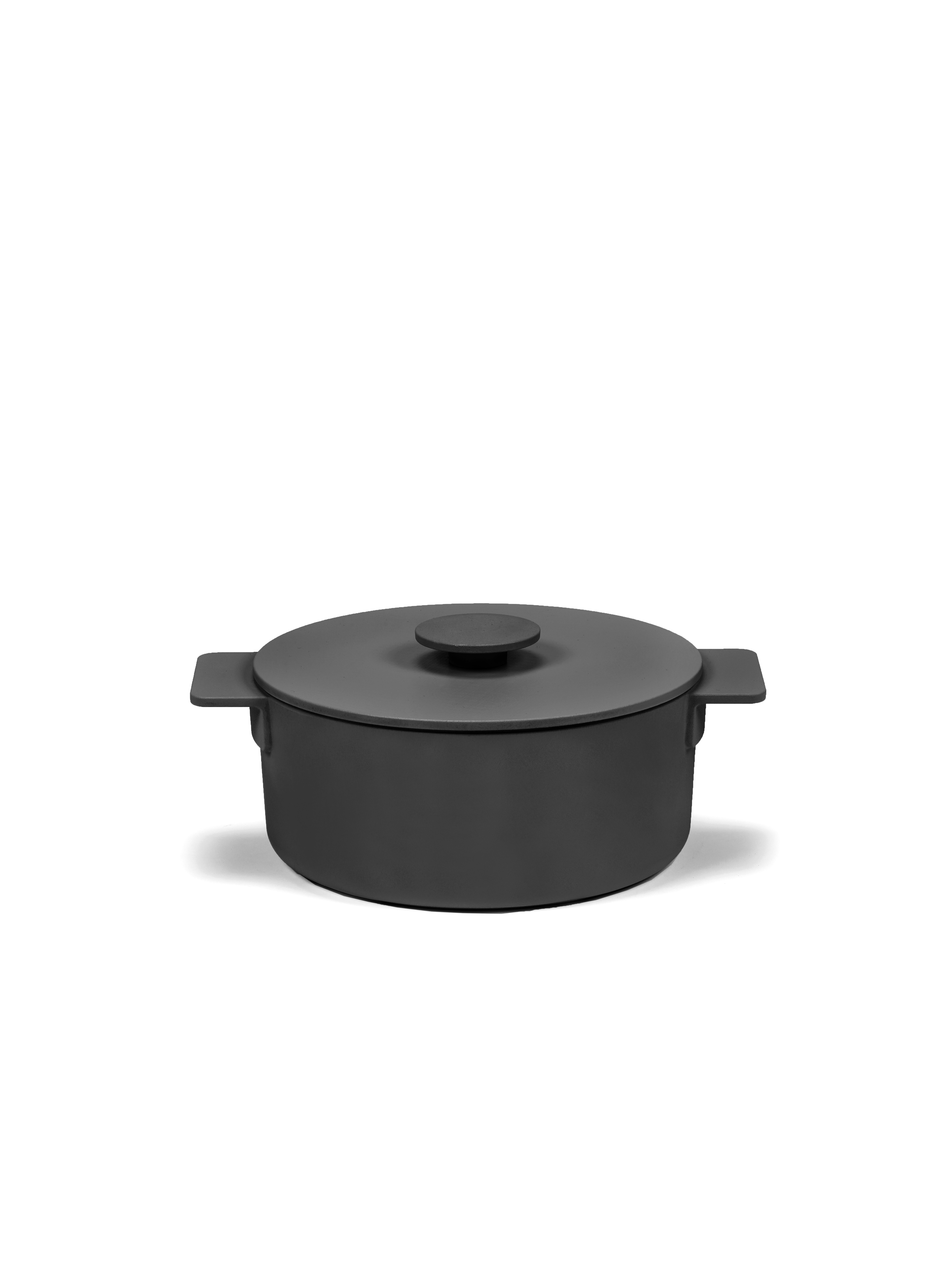 Serax Stoofpot Surface Zwart 20cm - by Sergio Herman