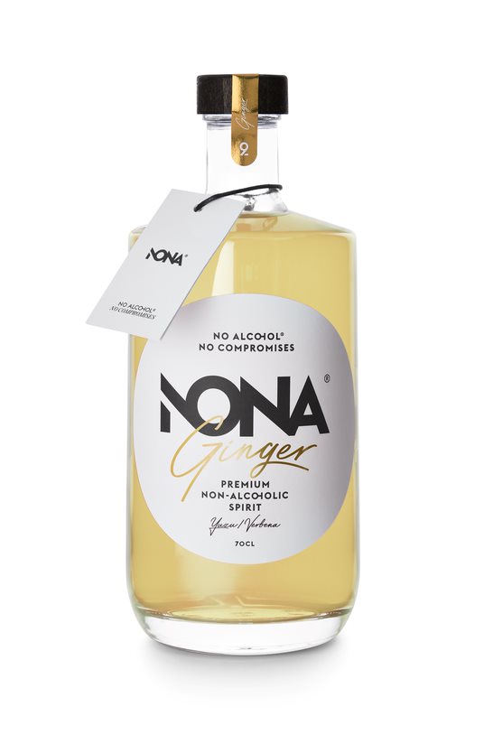 Nona Ginger 70 cl - Premium non Alcohol Spirit - No Alcohol, No Compromises