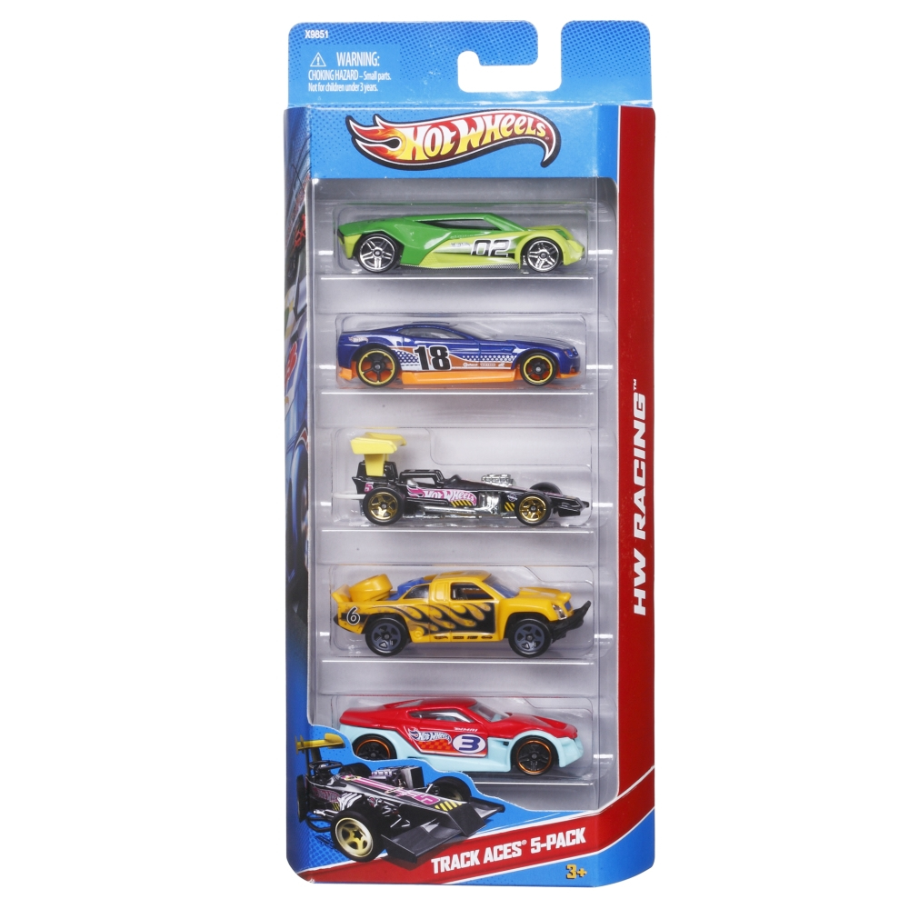 Hot Wheels Geschenkset 5 Auto's