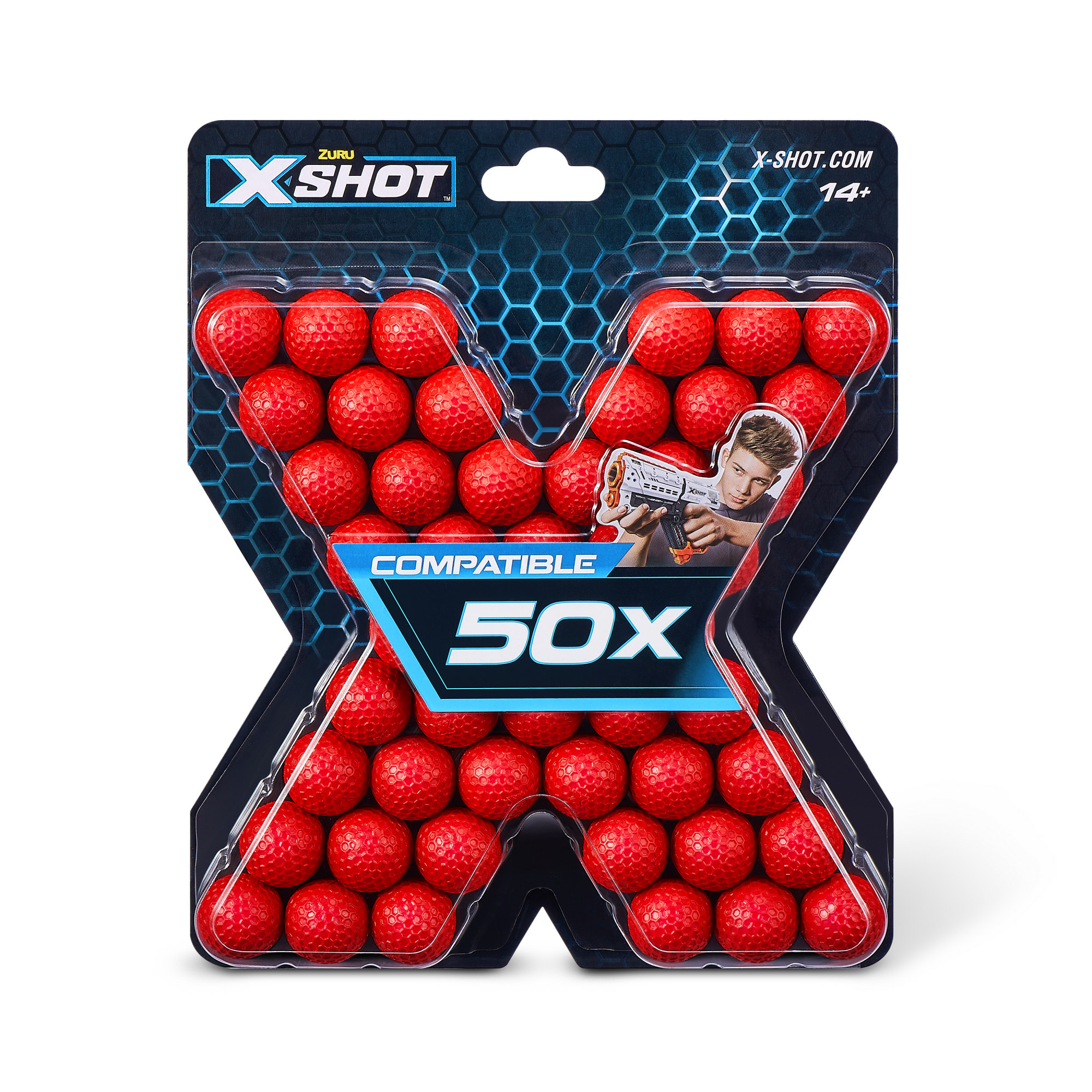 X-Shot, Chaos 50 Dartballen, aanvulset