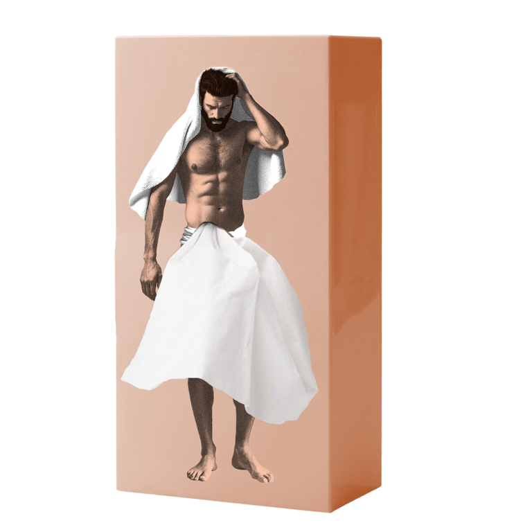Spextrum Tissue Box Tissue Up Boy Pink 27x13.4x8.5 cm