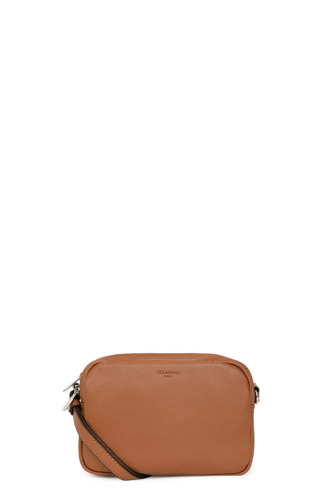 Hexagona Crossbody Confort Tan 15.5x8x22.5 cm
