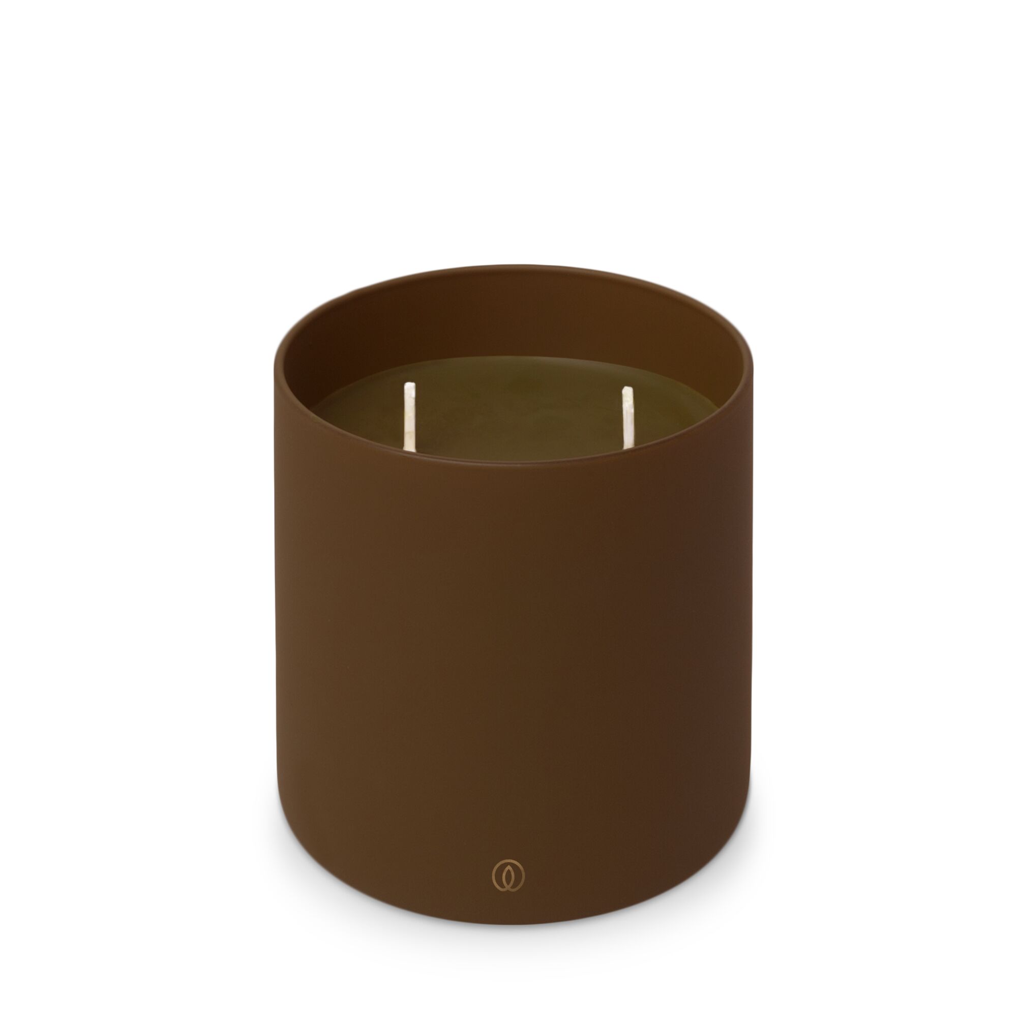 Spaas Geurkaars Glow Warm Wonder 2 Wieken 10x10 cm - Apple and Cinnamon - Glas - 55 Branduren