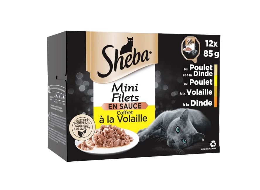 Sheba Nature Poultry Pouches 12x 85 g