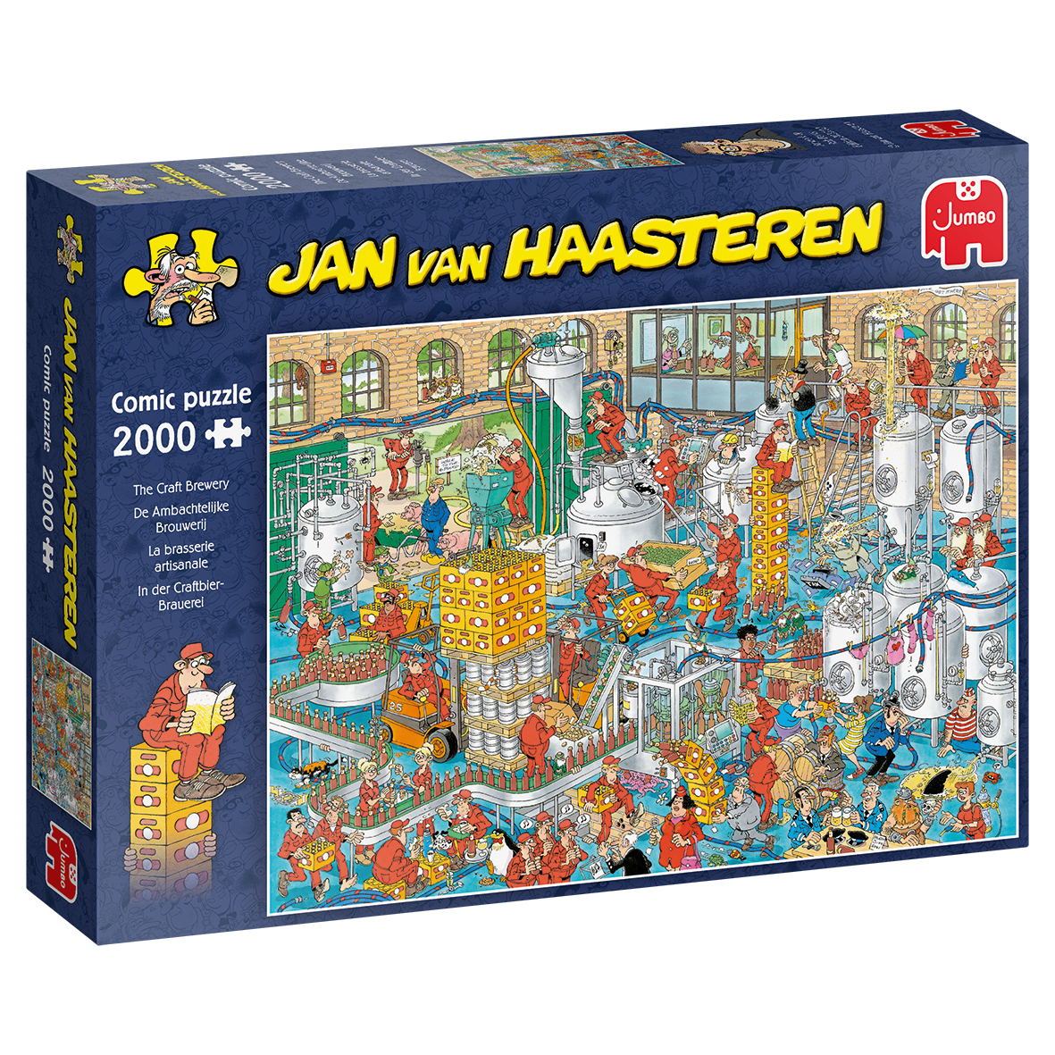 Jan van Haasteren De Ambachtelijke Brouwerij Puzzel 2000 stuks