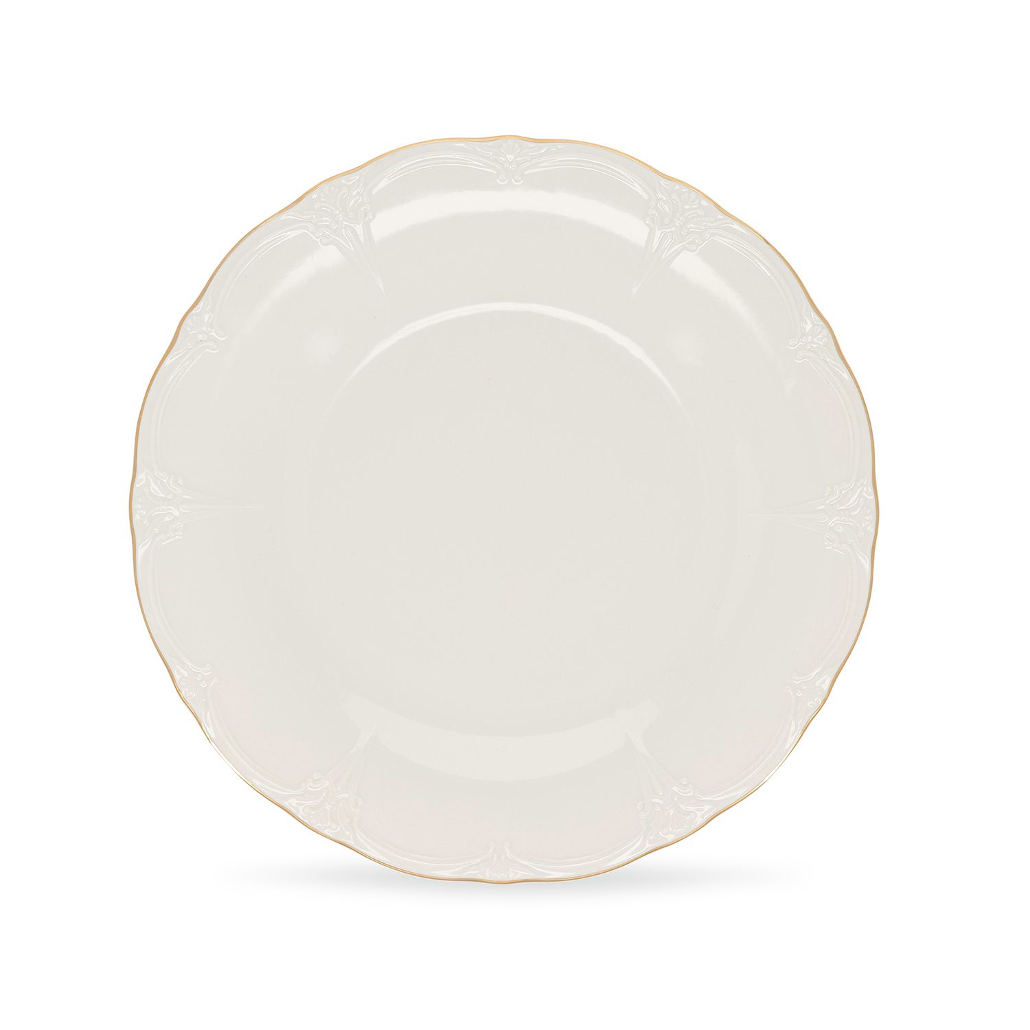 BonBistro Plat Bord Retro Gold 32cm - Porselein