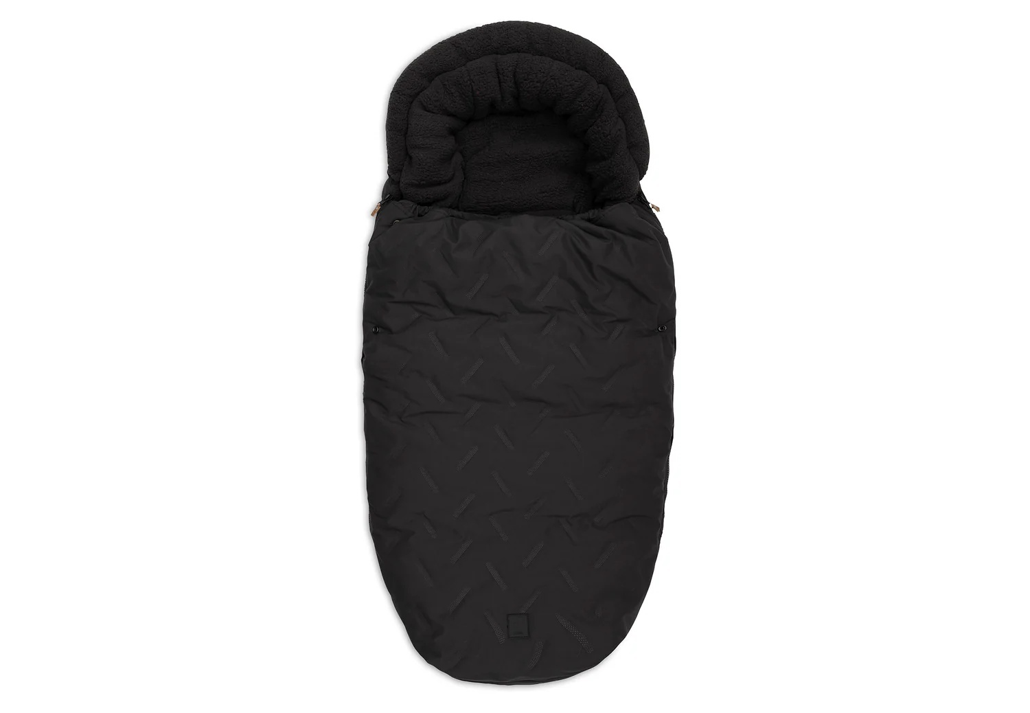Jollein Voetenzak Buggy-Kinderwagen Embossed Nearly Black