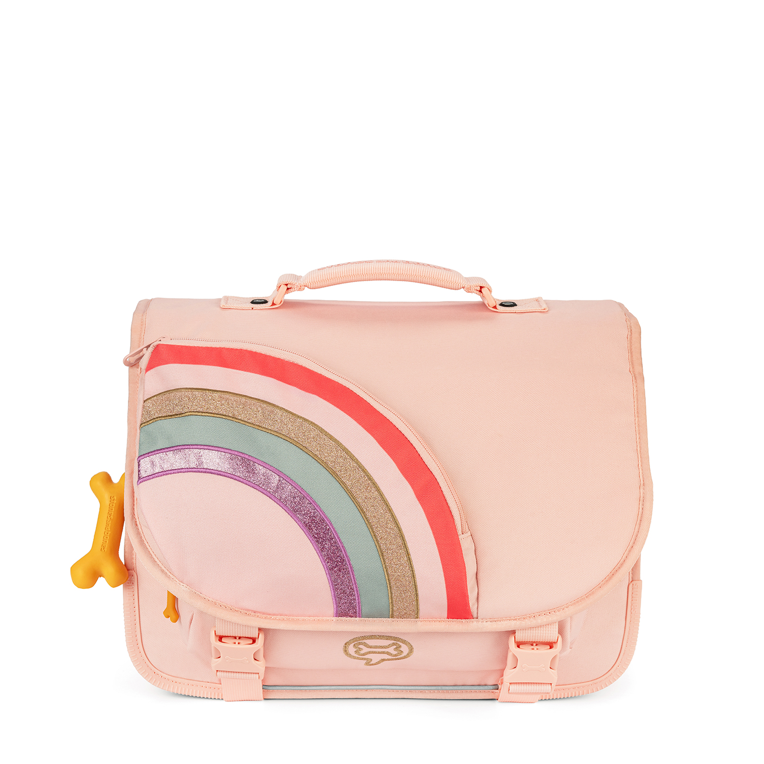 STONES and BONES Boekentas Lily 15l Rainbow Blossom 38x14x28 cm