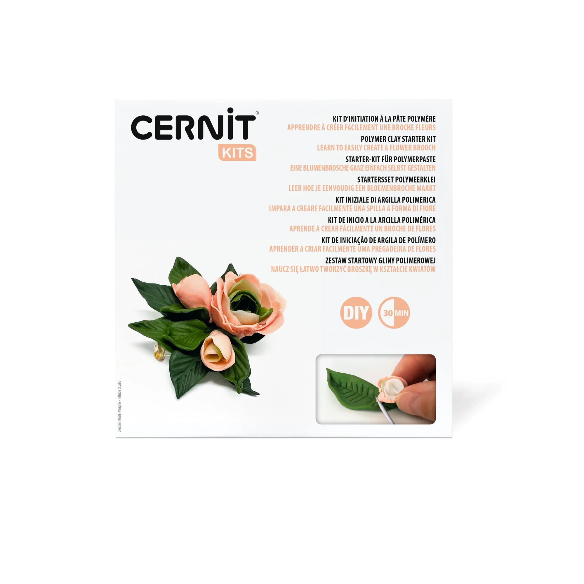 Cernit Starterkit Polymeerklei DIY Flower