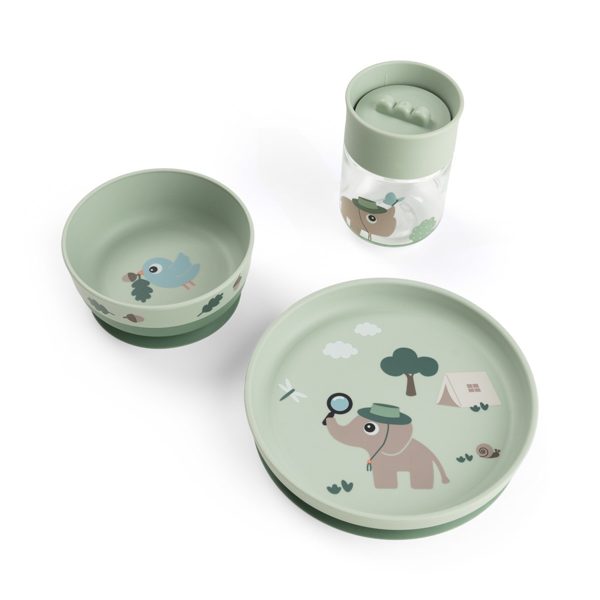 Done By Deer Dinnerset Bord+Bowl+Beker+Mes&Vork