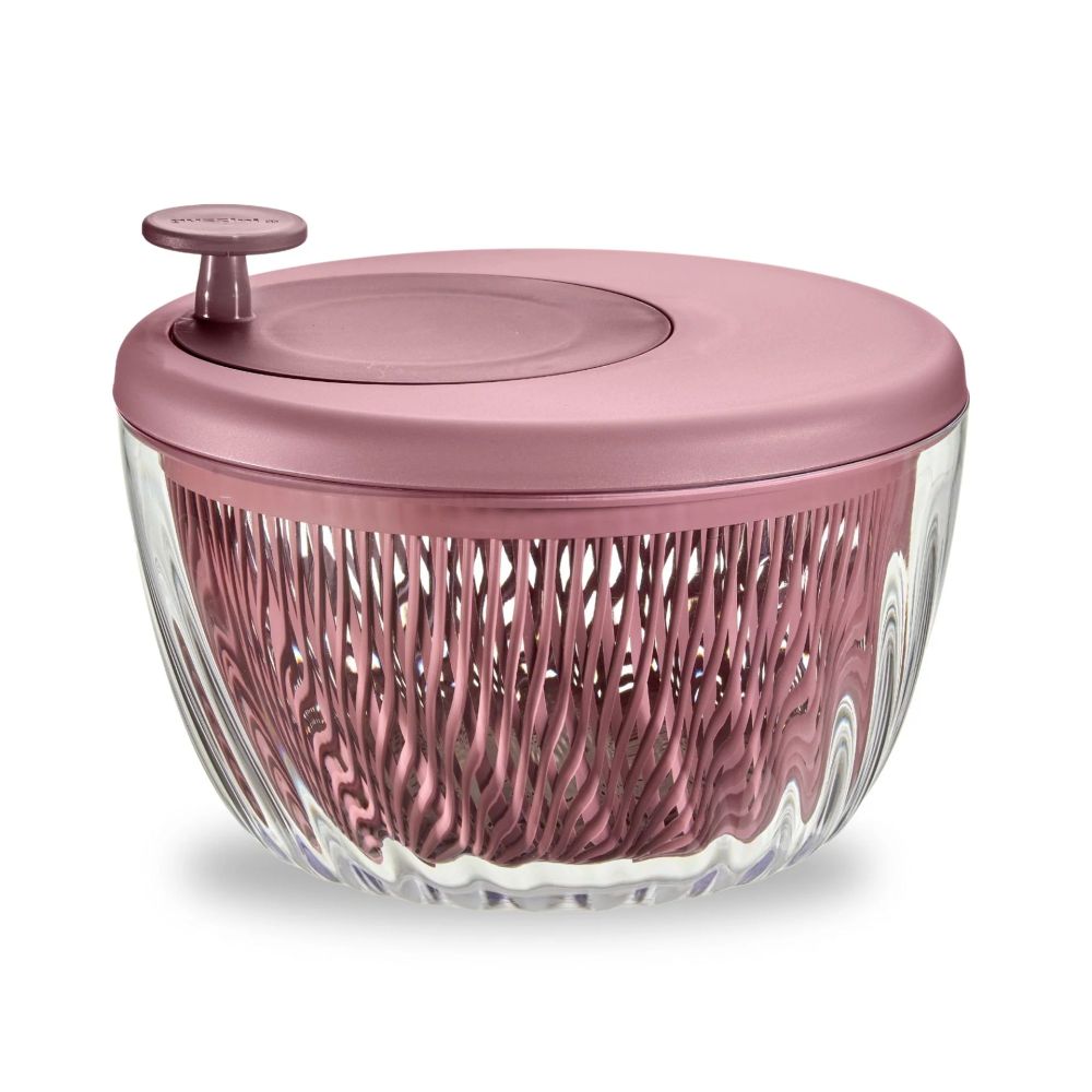 Guzzini Slazwierder Spin & Store Mauve Red 26x19 cm - met Deksel - 5l