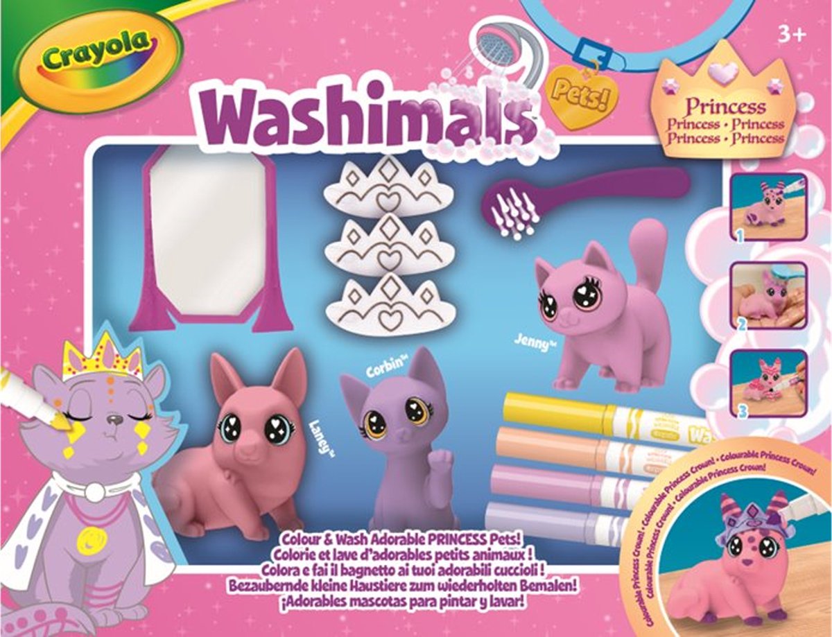 Crayola Washimals Pastel Princess Pets Crayola Washimals Pastel Princess Pets