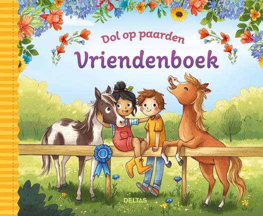 Vriendenboek - Dol op Paarden