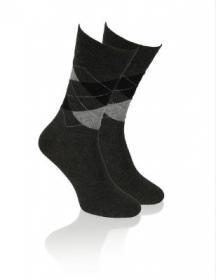 Camano Socks Heren Classic 2 paar Antraciet - maat 39-42